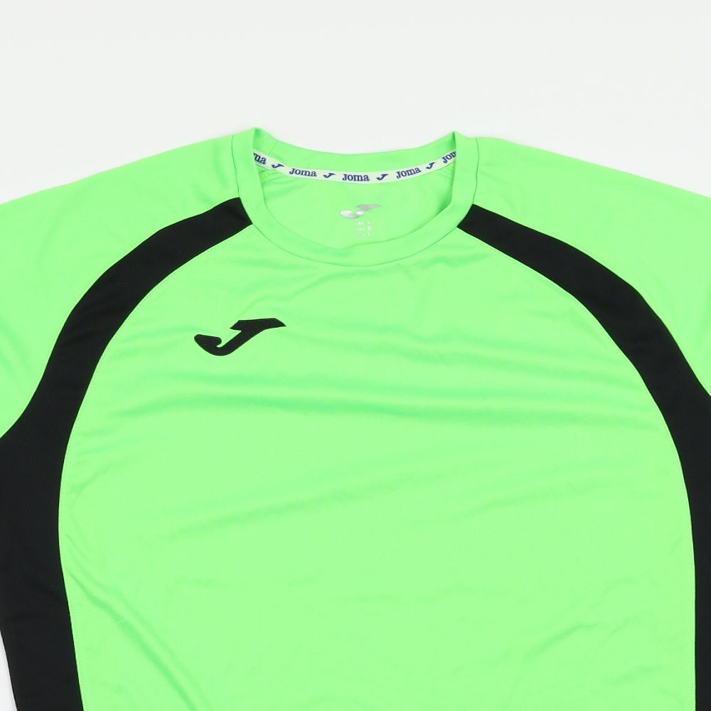 Joma Mens Green   Jersey  Size L