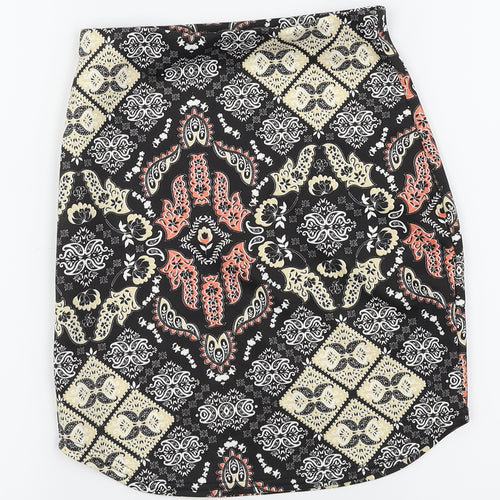 Preworn Womens Multicoloured Fair Isle  Mini Skirt Size M