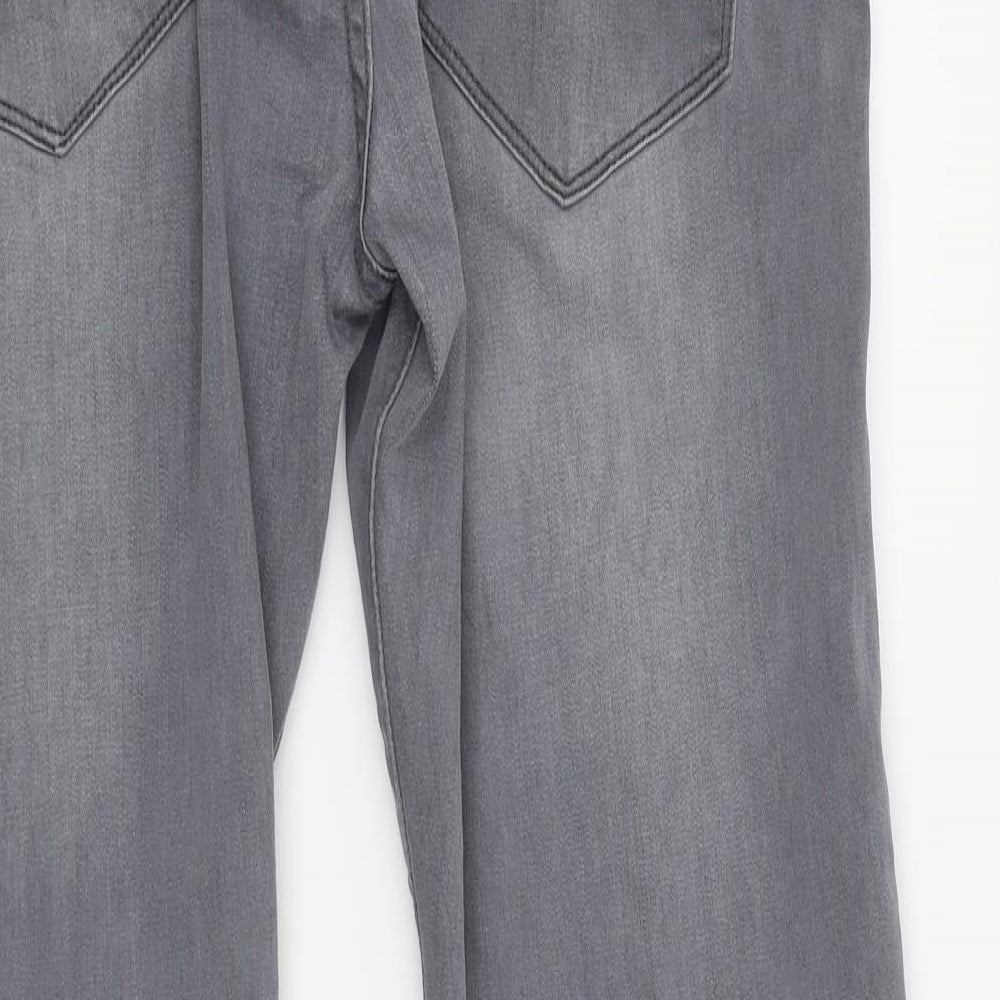 Born RIch Mens Grey   Skinny Jeans Size 36 in L30 in