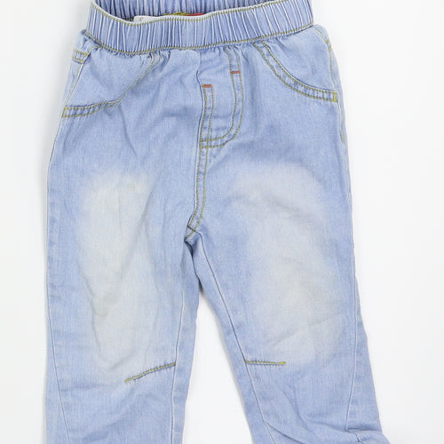 George Girls Blue   Jogger Jeans Size 12-18 Months