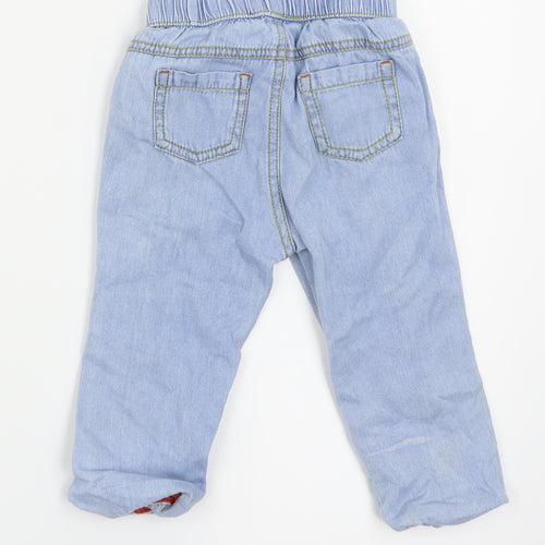 George Girls Blue   Jogger Jeans Size 12-18 Months