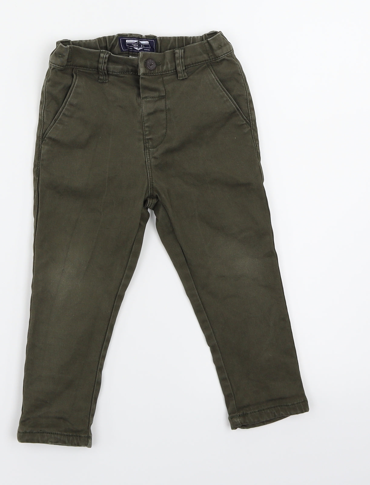NEXT Boys Green   Cargo Trousers Size 12-18 Months