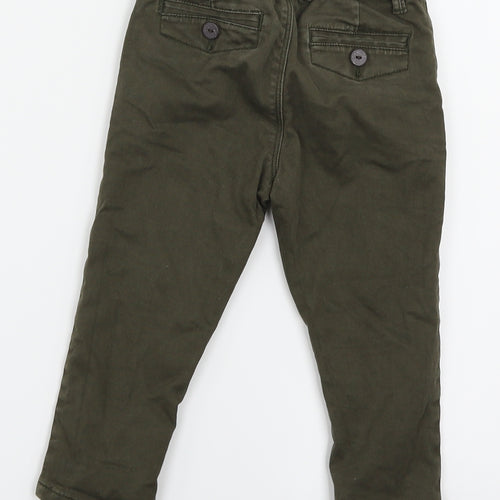 NEXT Boys Green   Cargo Trousers Size 12-18 Months