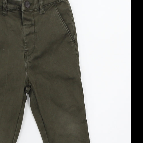 NEXT Boys Green   Cargo Trousers Size 12-18 Months