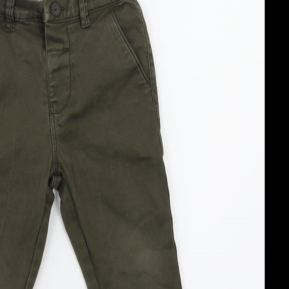 NEXT Boys Green   Cargo Trousers Size 12-18 Months