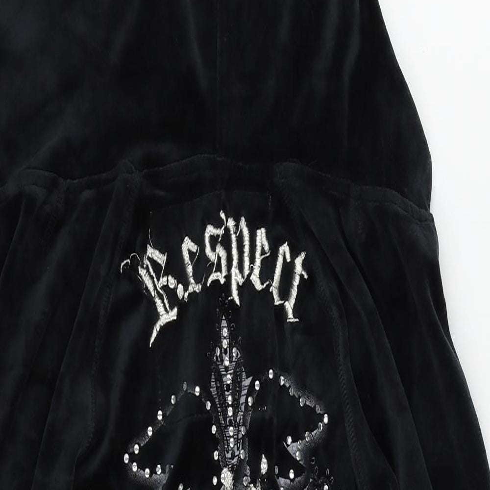Original Classics Womens Black   Pullover Hoodie Size L