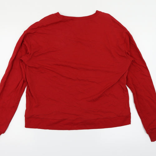 Divided Mens Red    T-Shirt Size M