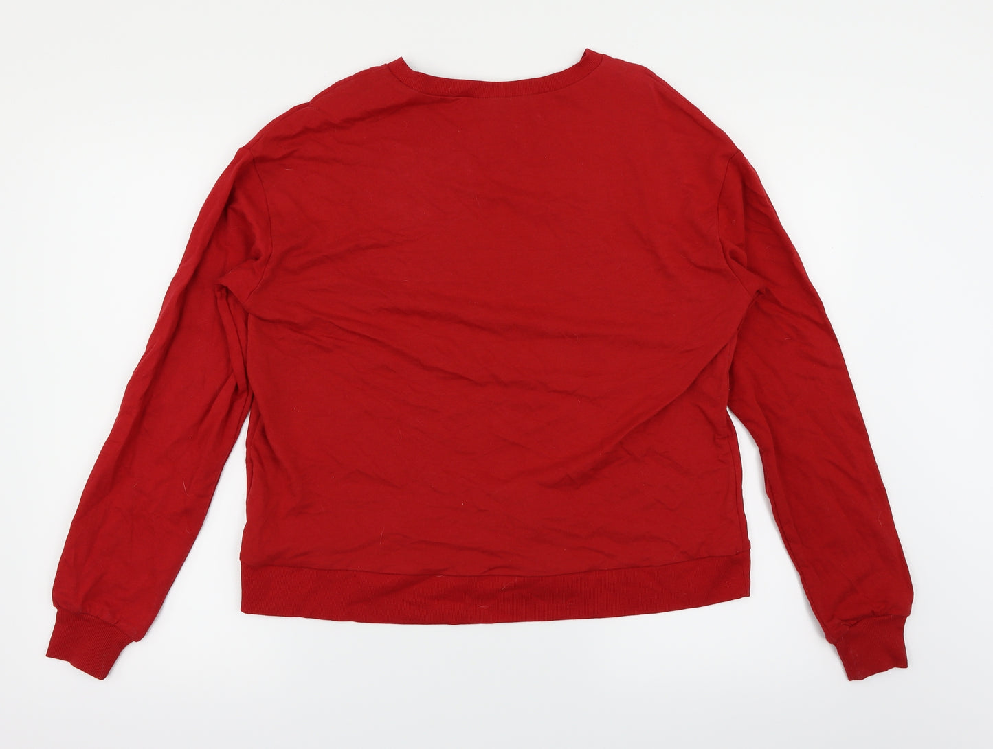 Divided Mens Red    T-Shirt Size M