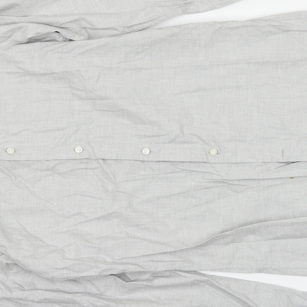 NEXT Mens Grey    Button-Up Size M