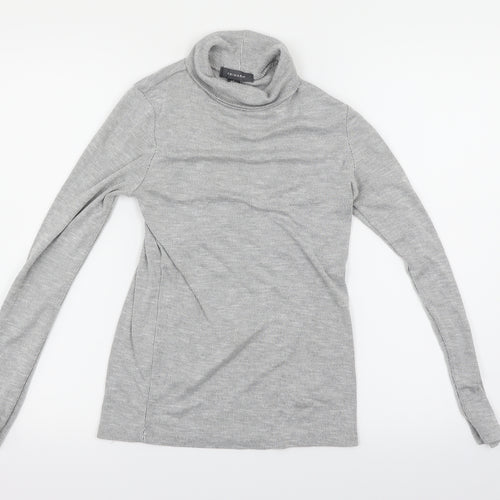 Primark Womens Grey Striped  Pullover Jumper Size 12