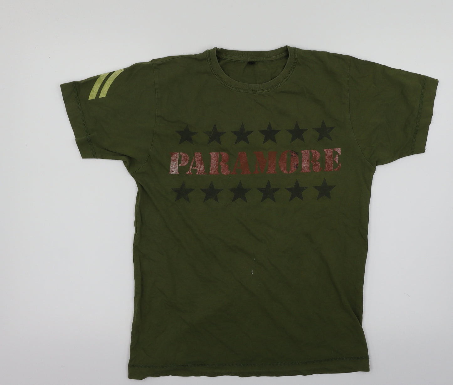 Preworn Mens Green    T-Shirt Size S