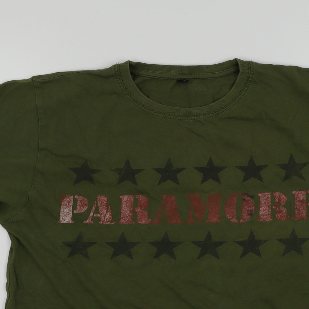 Preworn Mens Green    T-Shirt Size S