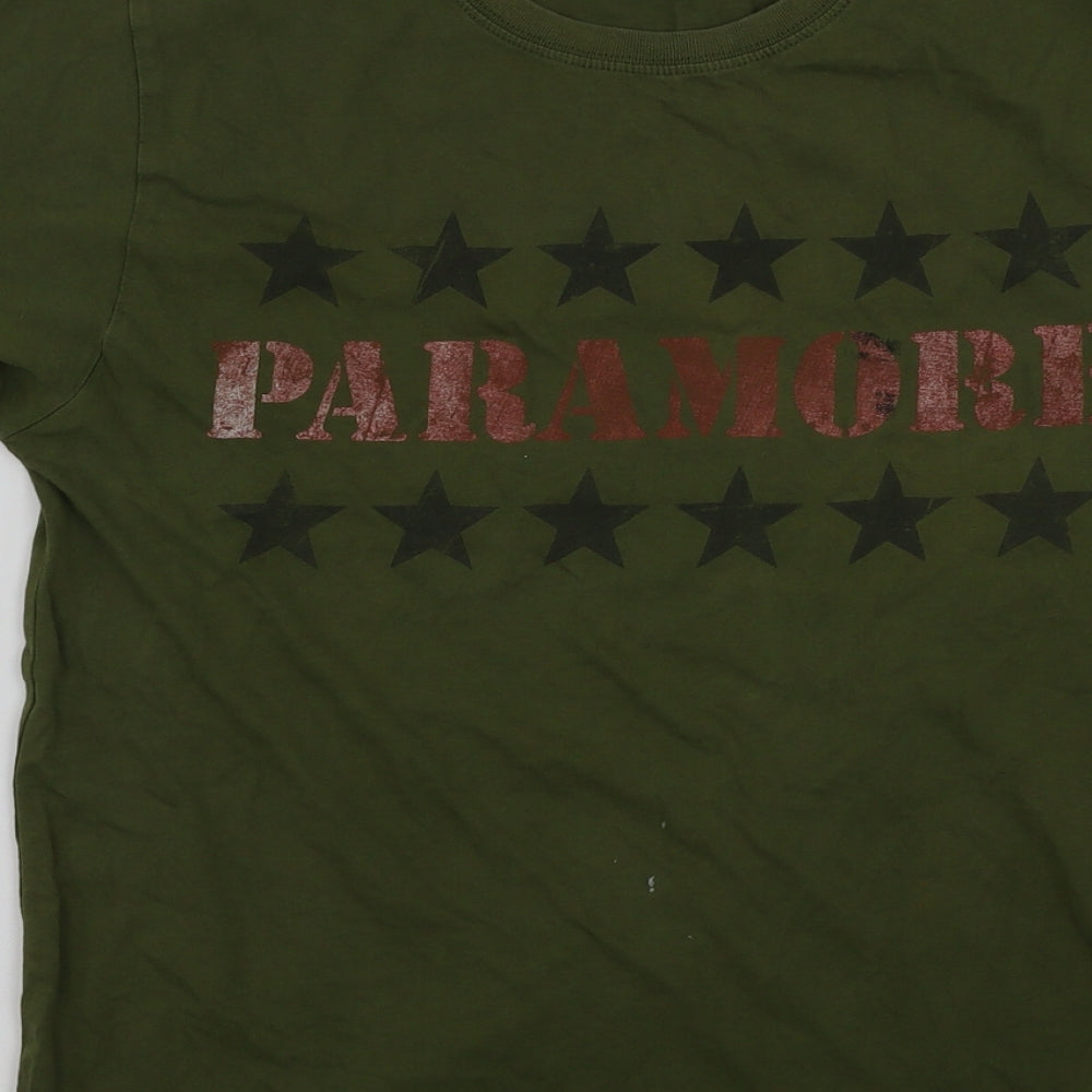 Preworn Mens Green    T-Shirt Size S