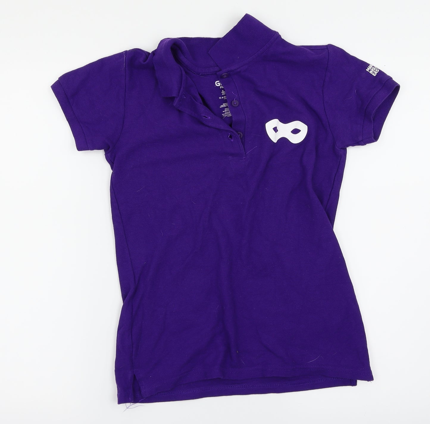Gildan Womens Purple   Basic Polo Size S
