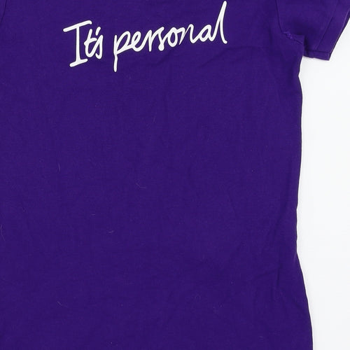 Gildan Womens Purple   Basic Polo Size S