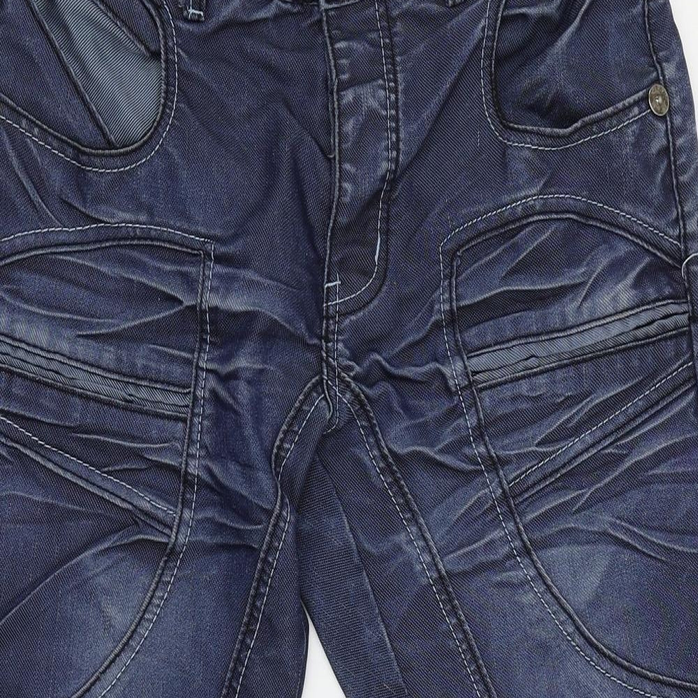 Cru-10 Mens Blue   Straight Jeans Size 34 in L24 in