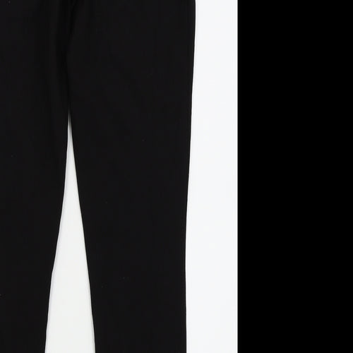 Asda George Girls Black   Chino Trousers Size 12-13 Years