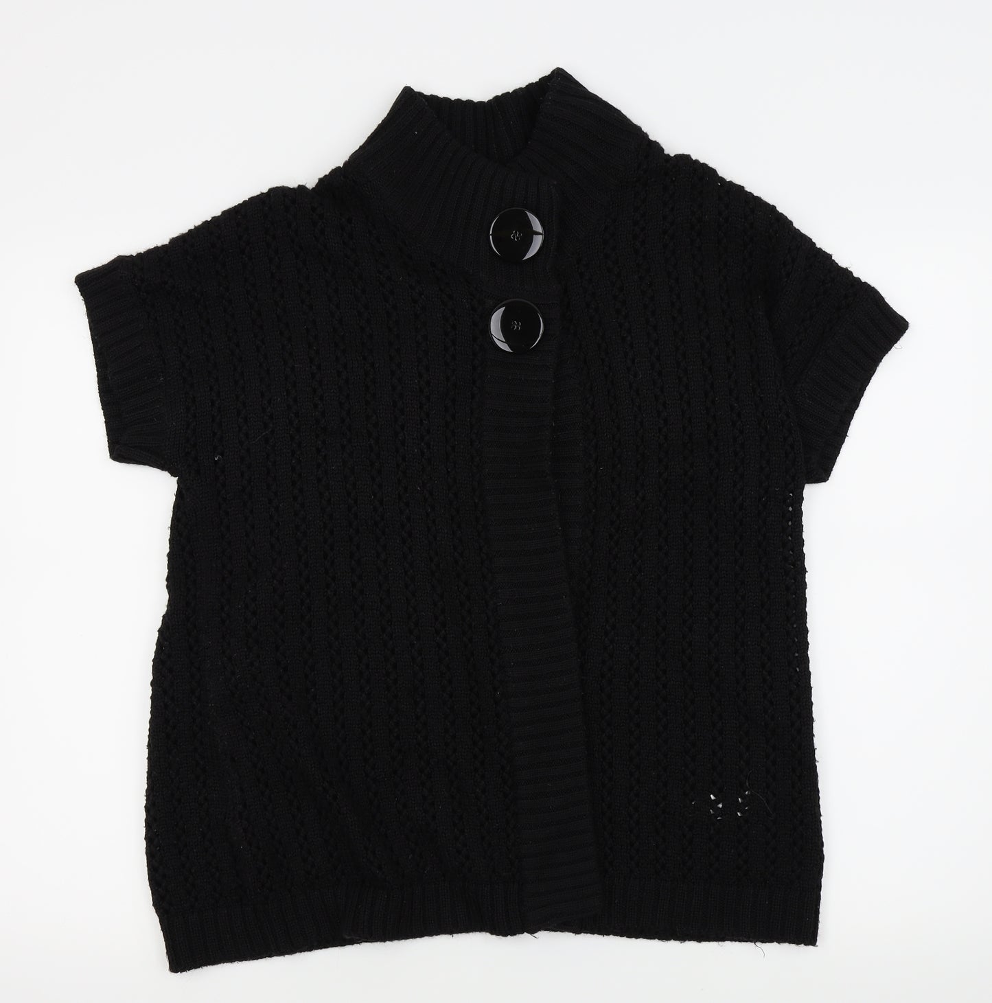 BHS Womens Black   Cardigan Jumper Size 18