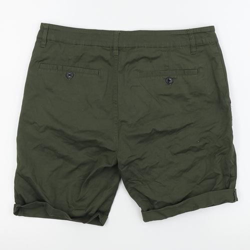 ASOS Mens Green   Chino Shorts Size 30 in