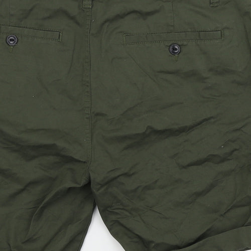 ASOS Mens Green   Chino Shorts Size 30 in