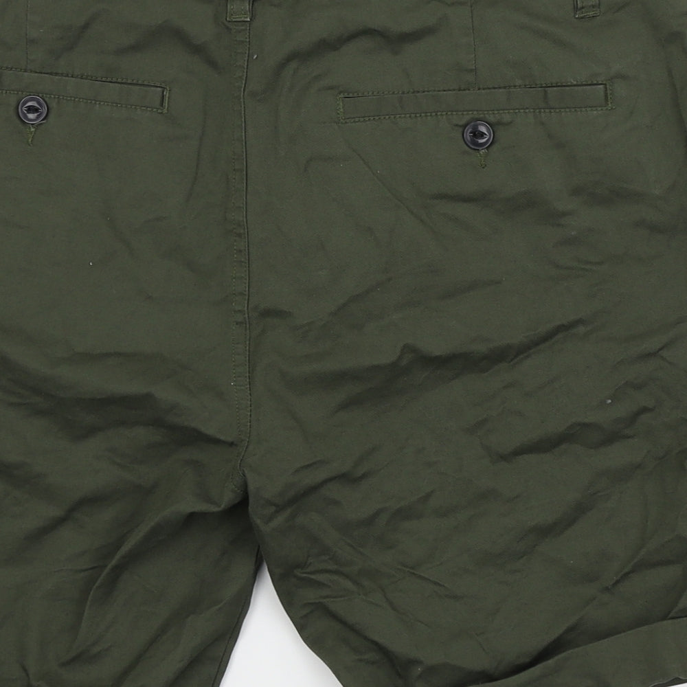 ASOS Mens Green   Chino Shorts Size 30 in