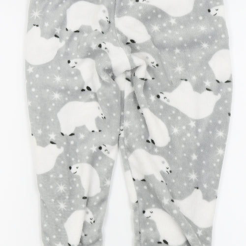 Just Like You Girls White Animal Print  Capri Pyjama Pants Size 10-11 Years