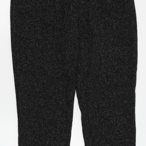 PLT Womens Black   Trousers  Size 12 L27.5 in