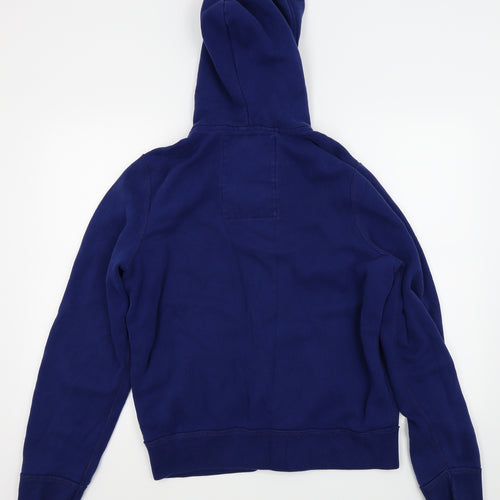 abercombie&ftch Mens Blue   Cardigan Jumper Size XL