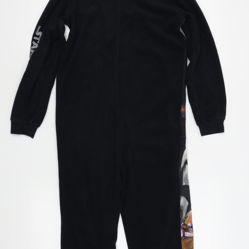 Asda George Boys Black Solid   One Piece Size 11-12 Years  - star wars