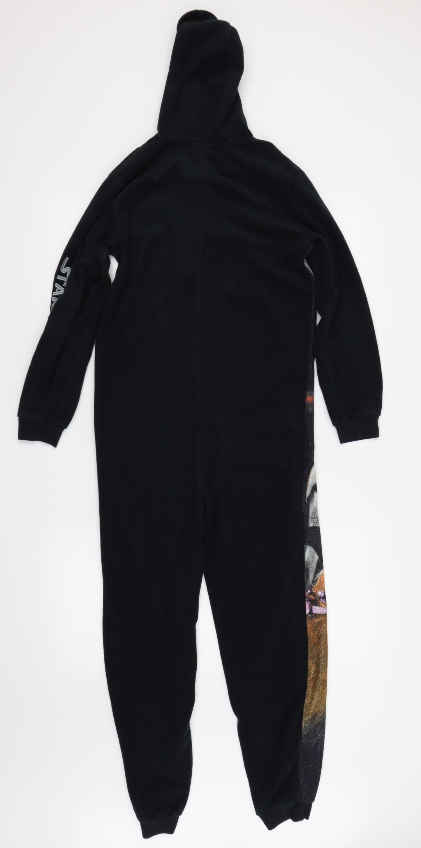Asda George Boys Black Solid   One Piece Size 11-12 Years  - star wars