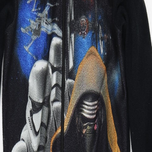 Asda George Boys Black Solid   One Piece Size 11-12 Years  - star wars