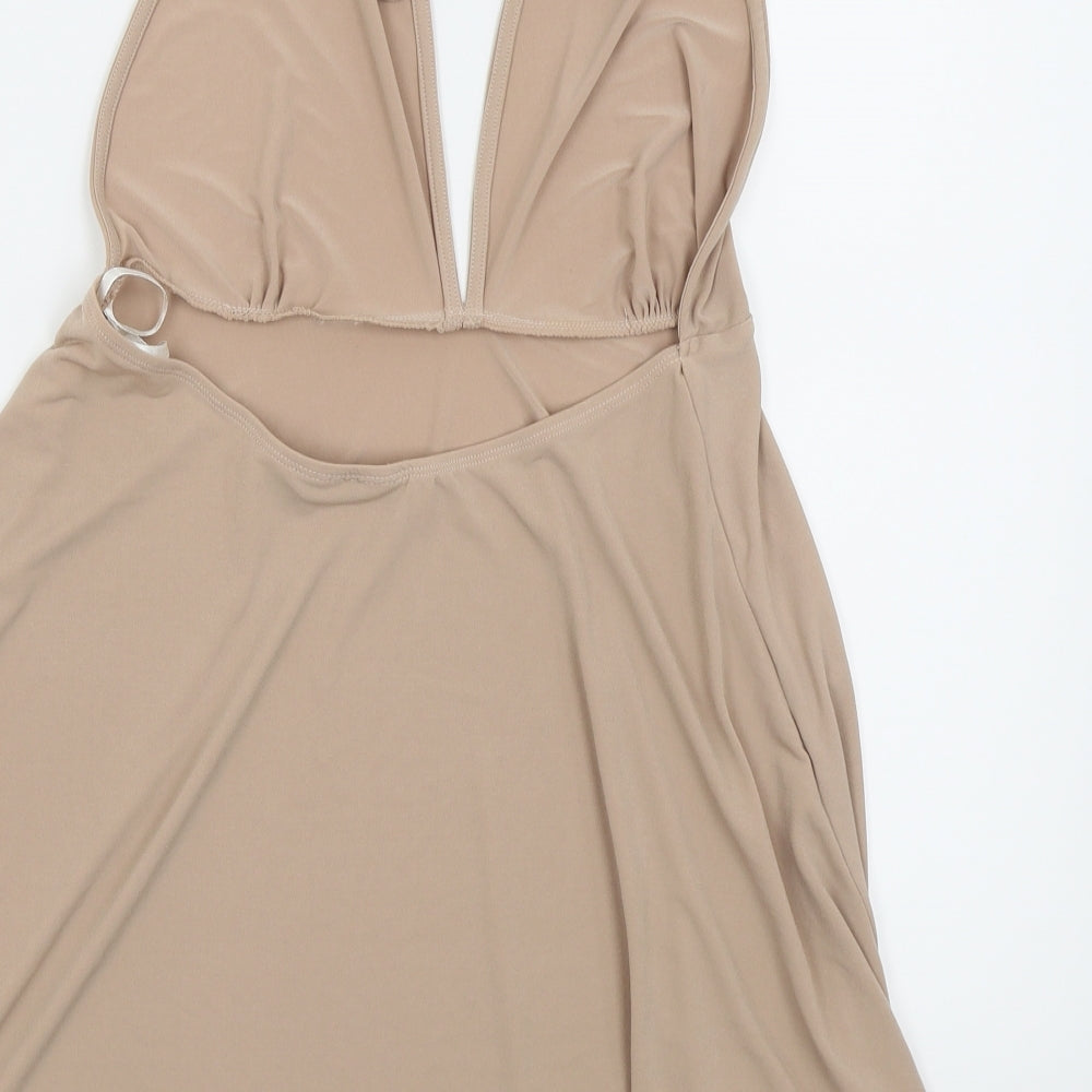 Motel Womens Beige   Camisole Tank Size M