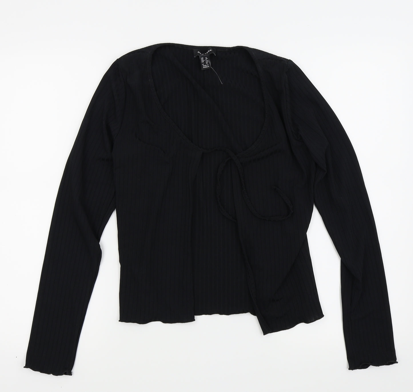 New Look Womens Black   Cardigan Jumper Size 12