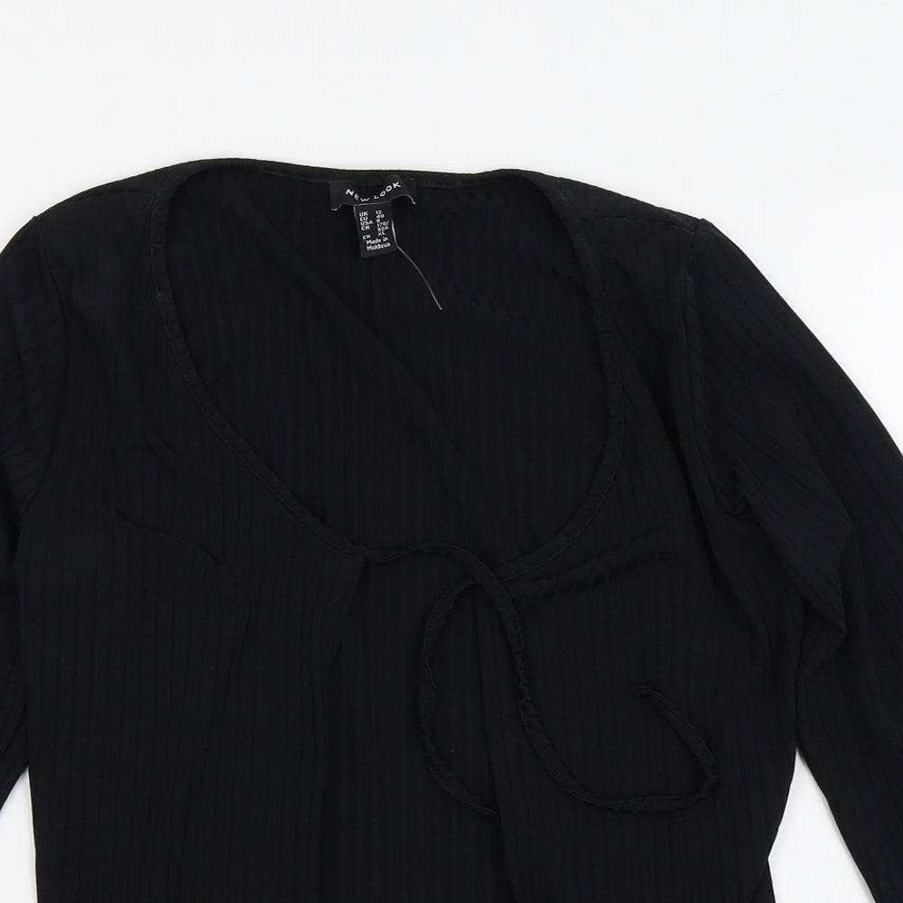 New Look Womens Black   Cardigan Jumper Size 12