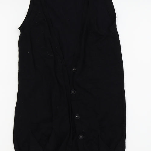 M&S Womens Black   Cardigan Jumper Size 8