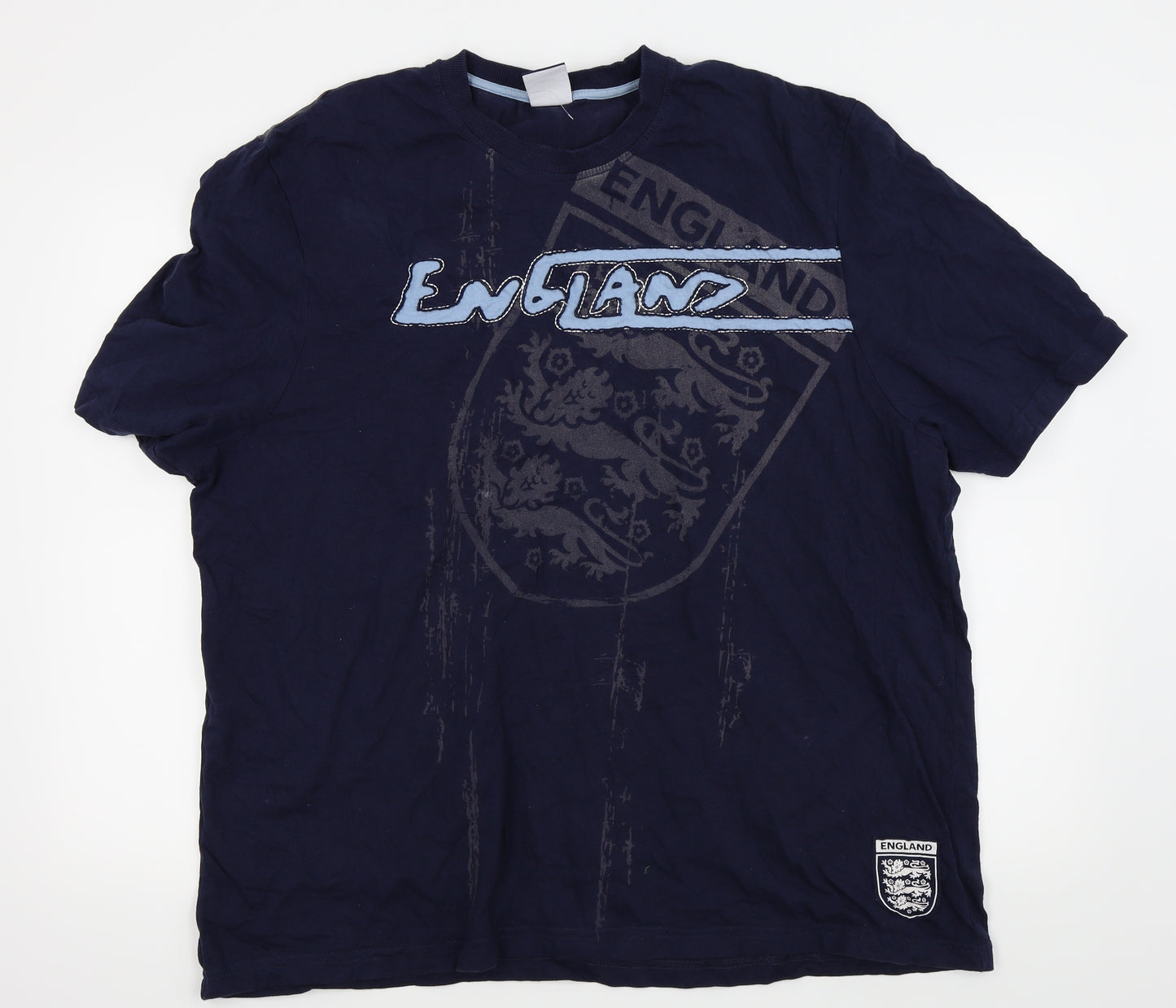 Asda George Mens Blue    T-Shirt Size 3XL