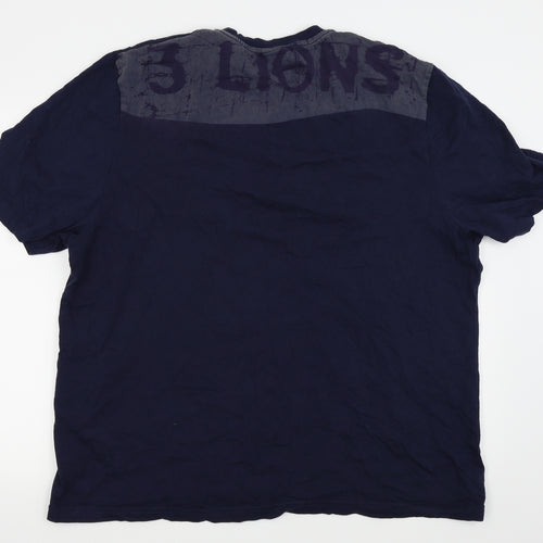 Asda George Mens Blue    T-Shirt Size 3XL