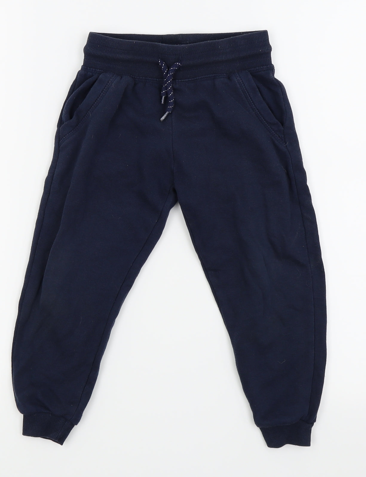 Primark Boys Blue   Jogger Trousers Size 3-4 Years