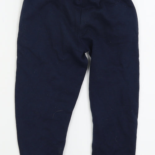 Primark Boys Blue   Jogger Trousers Size 3-4 Years