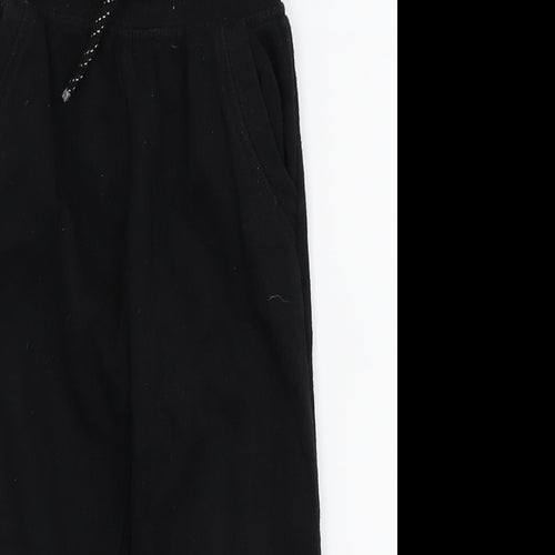 Primark Boys Black   Jogger Trousers Size 3-4 Years