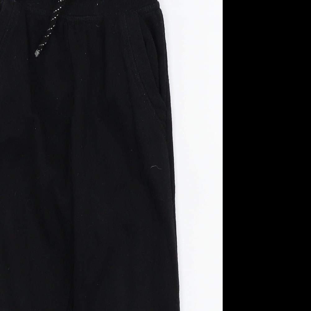 Primark Boys Black   Jogger Trousers Size 3-4 Years