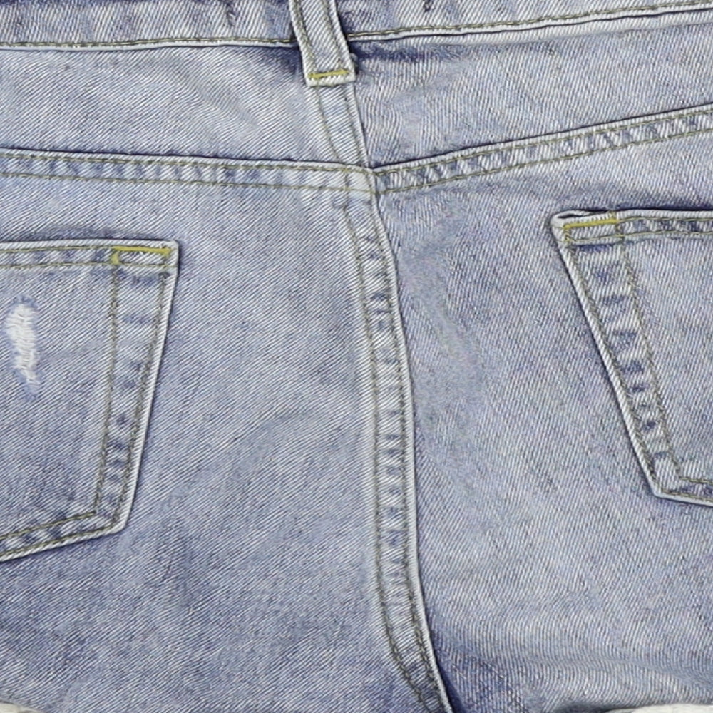 South Womens Blue   Hot Pants Shorts Size 14