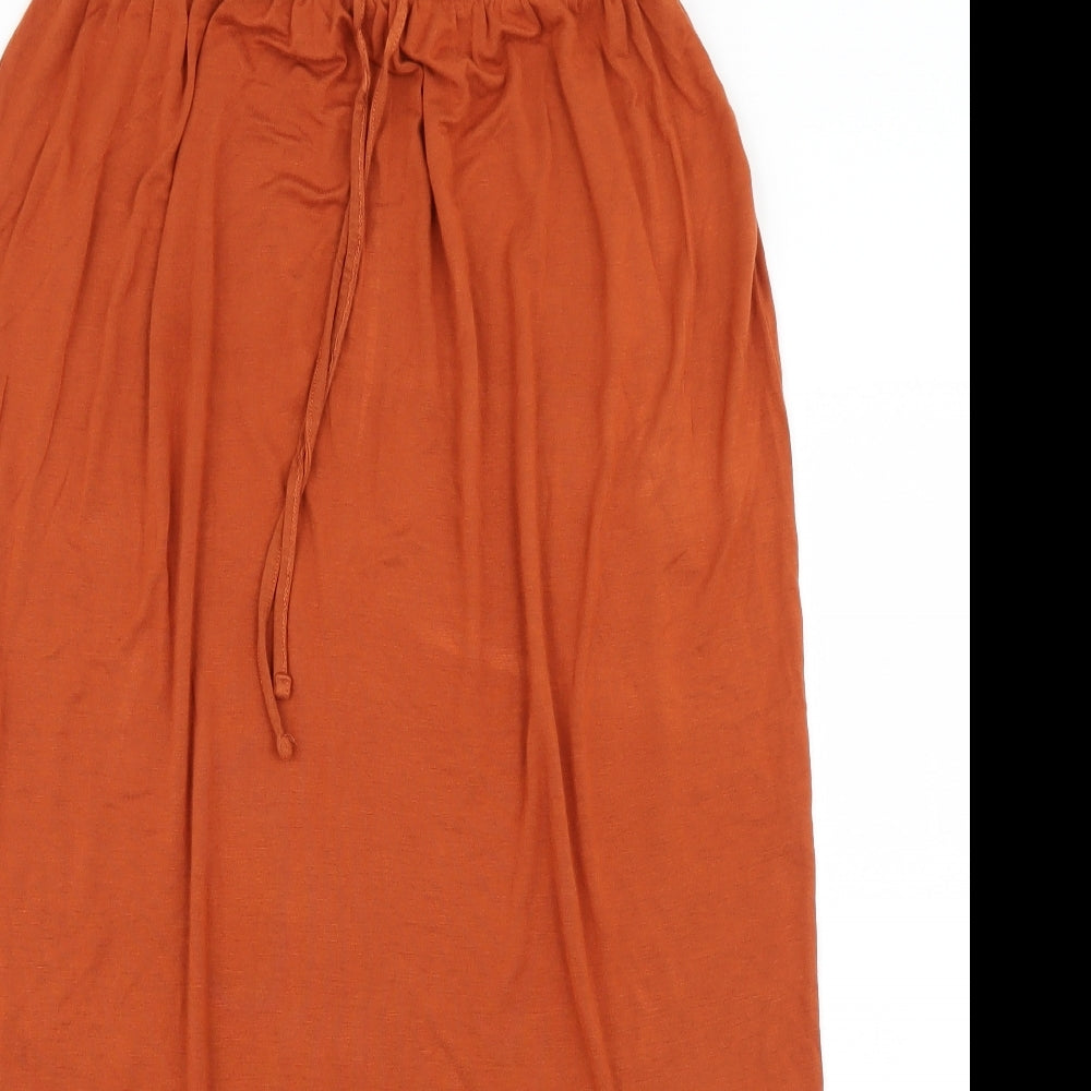Primark Womens Brown   Maxi Skirt Size 8