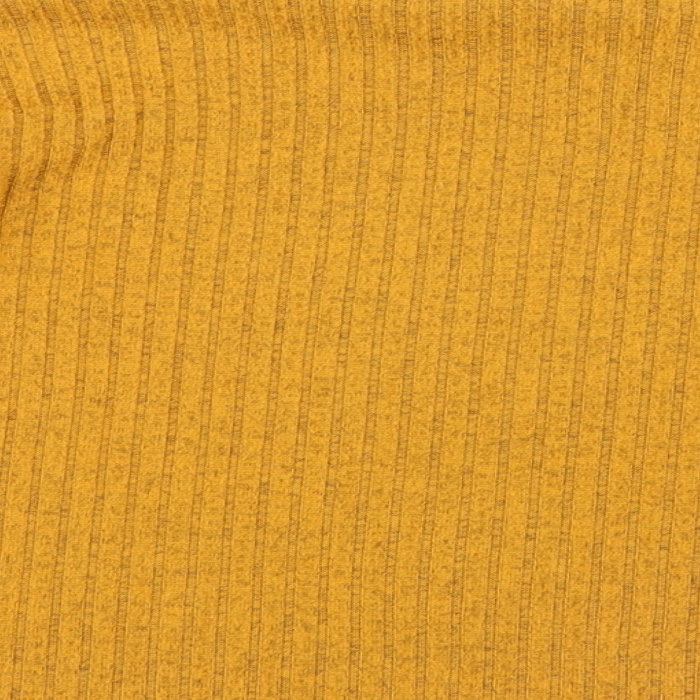 Primark Womens Yellow  Knit Pullover Jumper Size 6