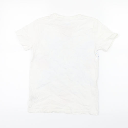 NEXT Boys White   Basic T-Shirt Size 8 Years  - England