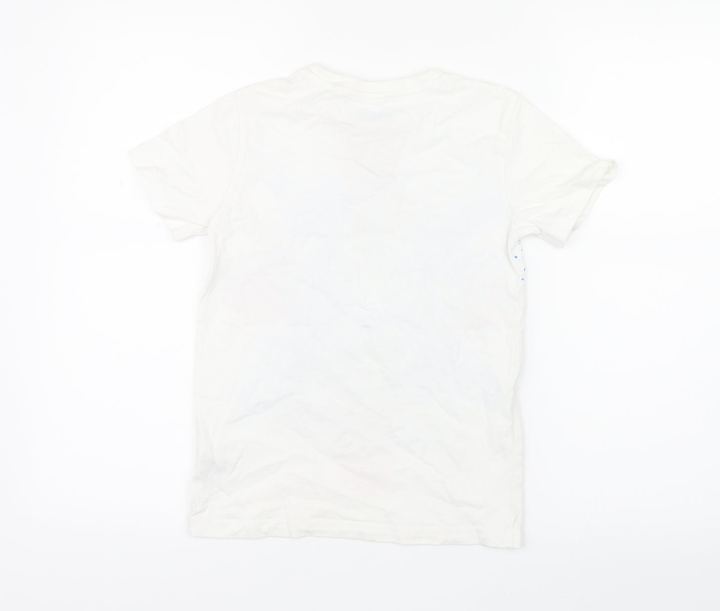 NEXT Boys White   Basic T-Shirt Size 8 Years  - England