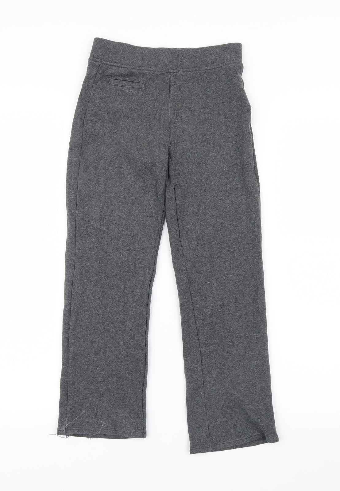 Marks and Spencer Girls Grey   Carrot Trousers Size 7-8 Years