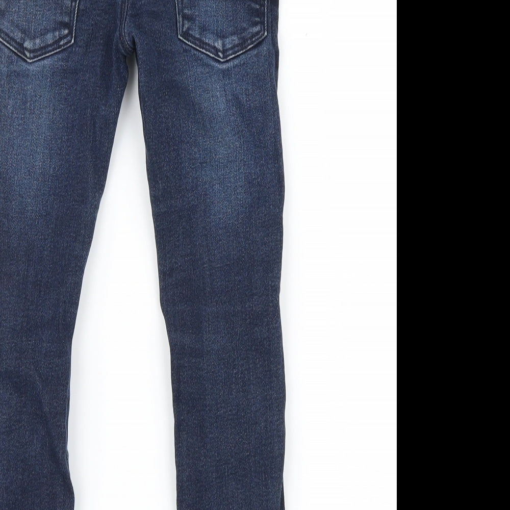 F&F Boys Blue  Denim Straight Jeans Size 4-5 Years