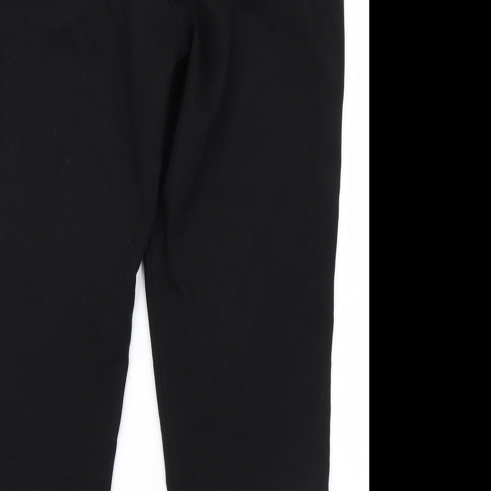 New Look Womens Black   Trousers  Size 12 L25 in