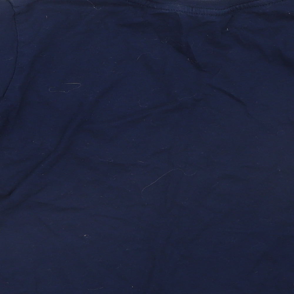 H&M Boys Blue   Basic T-Shirt Size 5-6 Years  - Christmas